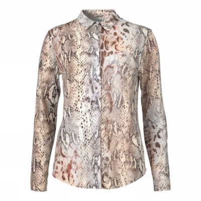 Gustav Printed Jersey Shirt - Snakeprint Tuscany Gustav Printed Jersey Shirt - Snakeprint Tuscany